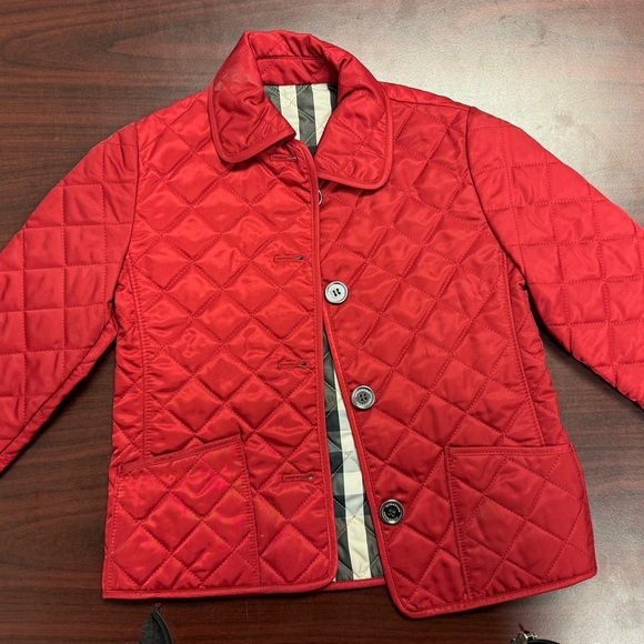 BURBERRY Quilted Jacket USED Kids' Size 5Y